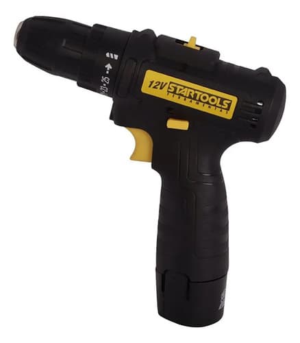Parafusadeira E Furadeira A Bateria 12v Startools Preto 12v